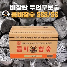 숯깨비 바베큐숯 비장탄 커피나무숯 두번구운숯 [콤비참숯 7kg], SSS, 1개