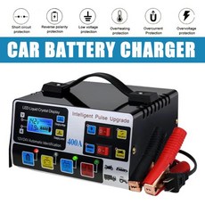 금속 자동차 배터리 충전기 완전 자동 수리 고전력 고속 12V 24V 220W, 1개