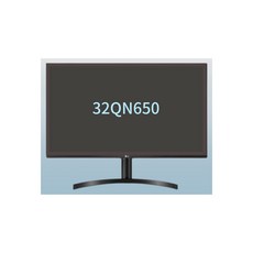 LG 32QN650 32인치 QHD IPS HDR 사무용 가정용 컴퓨터 PC 모니터