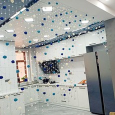 목각구슬문발블루나무