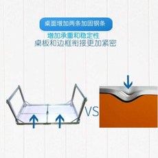 캠핑 육각 착한 테이블 휴대용 양산으로 피크닉 테이블과 의자 전시 핑안보험 그룹 캠핑장, 01 [평안 테이블]