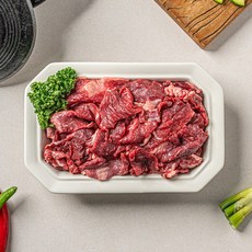 국내산 1+한우 암소 양지국거리300g+불고기300g, 1개, 600g