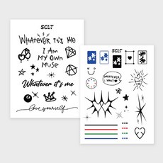 SCALETTO SBW100 Whatever its me tatto sticker