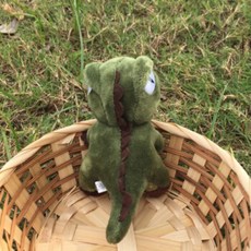 아보카도 인형 귀여운 거짓말 곰 브로치 팬더 봉제 배지 가방 장식 공룡 만화 인형 핀 공룡 브로치