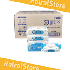 깨끗한나라 물티슈 캡형 60매 X 32팩(1BOX), 깨끗한나라 물티슈 캡형 60매 X 32팩