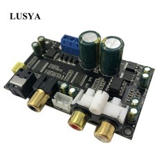 [해외] Lusya mini cs8416 cs4398 디지털 인터페이스 모듈 dac 보드 24 비트 192 k 광 동축 입력 dac 디코더 보드 ac 12 v A1-001, 기타