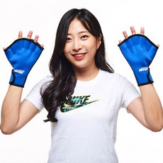 나사레 아쿠아 글러브 오리손 수영용품 수영 오리발, L 사이즈