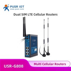 PUSR EMEA 및 APAC Wifi 산업용 장거리 4g Lte 무선 셀룰러 라우터 듀얼 Sim 카드 슬롯 LAN * 4 WAN 2 USR-, 단일옵션