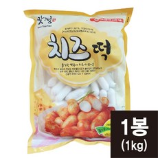 맛정 치즈떡 1kg 떡볶이떡 [코리아타임스퀘어], 1개