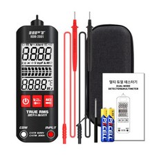 HPT 전기 전류 디지털 테스터기 검전기 HDM-3001 멀티 비접촉식 오토모드 다기능 플래시, 1개