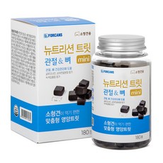 뉴트리션트릿 미니 관절 뼈 포켄스 강아지 영양제 1