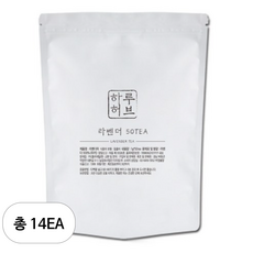 하루허브 라벤더차 대용량, 1g, 50개입, 14개