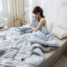 겨울이불 두꺼운 침구 솜 싱글 더블 퀸 킹 사이즈 ym075