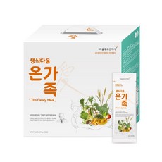 다움 유기농 온가족 생식 4개월분 (120포), 1박스, 40g 120포, 1200g