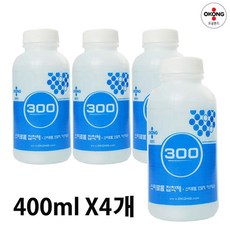 다봄마켓 No.300오공본드 스티로폼 접착제 합판접착 아스타일접착 400ml, 4개