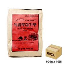 평창봉평메밀 메밀부침가루 900g x 10봉 (박스출고) 한박스, 10개