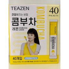 티젠 티젠 콤부차 레몬 5g x 40개입 1박스