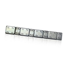 카박사 휠납1줄 5x10 밸런스납 붙이는납 접착식납 타이어납 테입식 휠발란스납 발란스납 휠발란스 얼라이먼트 한줄낱개 접착납, 1개