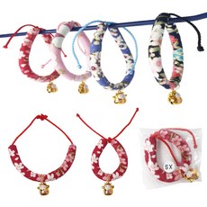 강아지 고양이 소리나는 방울 목걸이 4colors, 블루, 1개