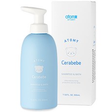 [부엉이언니] 애터미 세라베베 샴푸 앤 바스 350ml, 1개