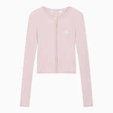 캘빈클라인가디건 여성카디건 간절기아우터 봄자켓 슬림 크롭 GL0322