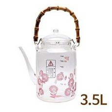 내열유리 주전자 약탕기 3.5L (홍삼제조기 한약달이기, SH-3500