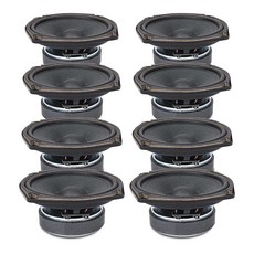 Sound Town 4팩 12.7cm(5인치) 풀 레인지 스피커 PA DJ 스피커용 교체 드라이버 기둥 스피커 (STLF-C4-4팩), 8-Pack 5