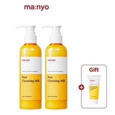 마녀공장 퓨어 클렌징 밀크 200ml x 2개 + 폼20ml