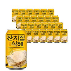 잔치집 식혜 340ml 24캔, 24개
