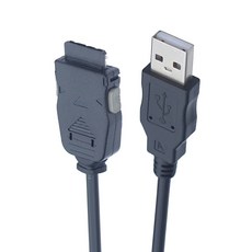 에쉬넷 USB TTA 24핀 케이블 1m 구형폰 올드폰 핸드폰 데이터 전송 전용