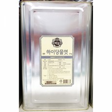 [DS] 업소용 식당 업소 하이당 물엿 백설 24kg 대용량 말통, 본상품 선택