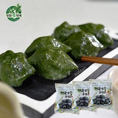 강화 약쑥 송편 1kg x 3팩, 3개