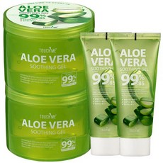 터치미 알로에 수딩젤 알로에베라 99 550ml 2개+100ml 2개 바디 로션 보습제, 터치미 알로에 수딩젤 알로에베라 99 550ml 2개+