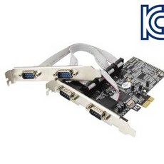 exponet_엑스포마트_NETmate 4포트 PCI Express 시리얼카드 MOS 시리얼카드 패러럴카드 직렬카드 병렬카드 프린터카드 구형프린터연결 시리얼포트 컴퓨터용품 컴퓨터주, 본상품이선택됨
