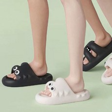 귀여운 악어 캐릭터 쿠션 실내화 슬리퍼