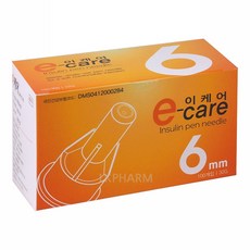 인슈파인 인슐린 펜니들 32G 6mm 100개입 태창 당뇨 주사 바늘 삭센다 주사침 멸균 주사기, 1개