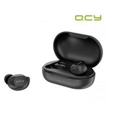QCY T9 블루투스 무선이어폰 커널형 5.0 전용어플연동, 블랙
