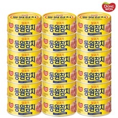 동원 라이트 스탠다드 참치, 100g, 18개