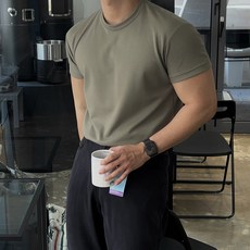 남자머슬핏반팔 TOP01