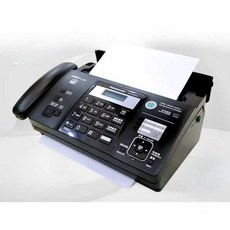 사무실복합기 A4종이 팩스기 전화 자동 수신 기계, 블랙