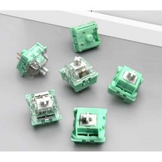 비선로우 키보드 스위치 기계식 미드나잇, 1개, 4. 10개 투명뚜껑 보습 38g