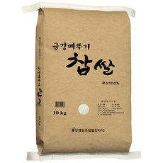 중신 금강메뚜기 찹쌀, 10kg, 1개 10kg, 1개