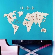 세계지도아트월