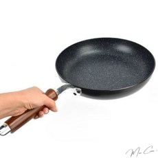 미지쇼 무쇠 후라이팬 28CM 파스타후라이팬 그릴팬, 1개