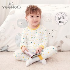 영 씨 베 이 비 홈 웨 어 세트 남녀 바 오 순면 홈 웨 어 면바지 187 A 5438 옐 로 우 73cm
