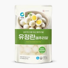 종가 유정란 깐 메추리알, 300g, 30개