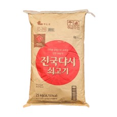 대상 쇠고기 진국다시, 25kg, 1포