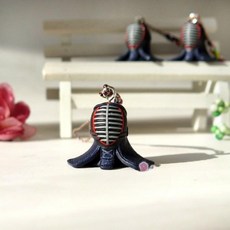검도 열쇠고리 호구 합기도 키링 무술용품 소품 키홀더, 1+1