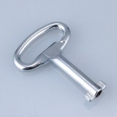 락카키 정면키 사물함열쇠 서랍키 일자형 서랍장열쇠, 삼각형 열쇠, 1개