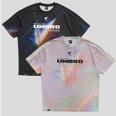 엄브로 RAVE 블록코어 반팔 티셔츠 블랙(UP321CRS83)